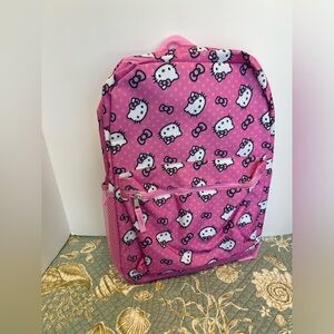 HELLO KITTY Back Pack Book bag  Pink *NEW*
